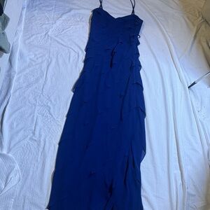 Calvin Klein Blue Maxi Dress